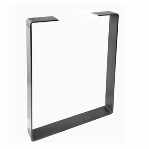 Single - U Shape Metal Leg, River Bench, Coffee Table Legs, Side Table Legs 1.5" - Picture 1 of 3