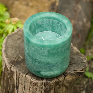 Kerzentopf 'Aqua' - 50 Stunden Brenndauer Windlicht Garten Balkon - Bild 1 von 2