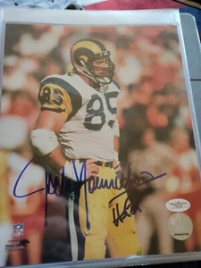 Jack Youngblood L.A. Rams HOFer Autographed 8x10 Photo Jsa Certified - Picture 1 of 3
