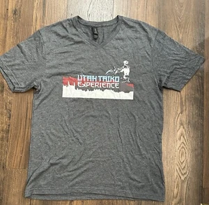 Utah Taiko Experience Gray T-shirt Cotton Large - Picture 1 of 5