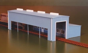 Pikestuff HO Scale Atkinson Engine Facility Building Kit NEU 541-5007 - Bild 1 von 1