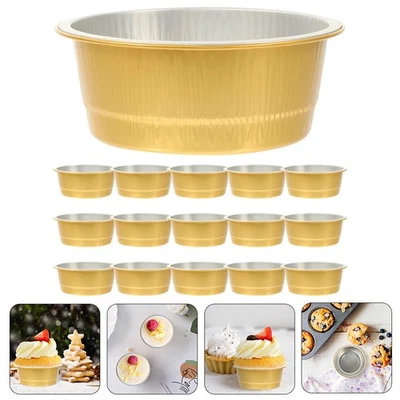  20pcs lamina di alluminio contenitori alimentari per alimenti compatti - Immagine 1 di 4