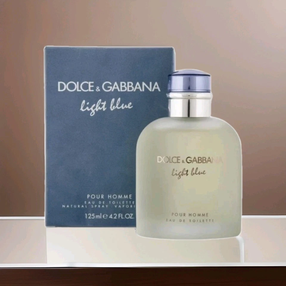 Eau de Toilette Spray Light Blue de Dolce & Gabbana para Hombre 4.2 OZ Nuevo  Foto 1 de 3