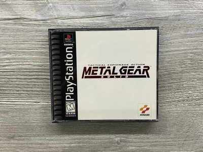 Metal Gear Solid PlayStation 1 Ps1 - CIB w/ Reg Card! PRISTINE + Mint Discs! - image 1 of 4