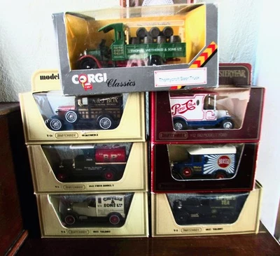 LOTTO LESNEY MATCHBOX E CORGI 7 MODELLI MINT IN BOX PERFETTI - Immagine 1 di 4