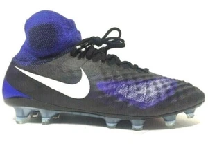 Nike Magista Obra II FG Firm Ground ACC Soccer Cleats Black Purple Size W5.5/M4 - Picture 1 of 11