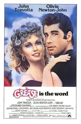 MOVIE POSTERS USA Grease - Movie Poster / Print (Regular Style) (Size: 27" X 40")
