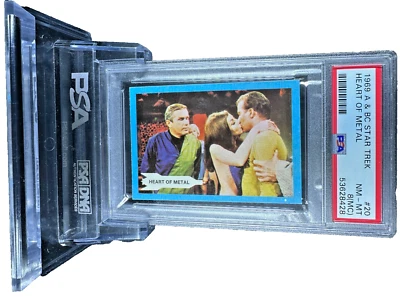 Star Trek A&BC 1969 HEART OF METAL #20 NM-MINT 8(MC) - Vintage garno PSA - Image 1 of 4