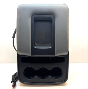 14–19 Chevrolet Silverado GMC Sierra Center Console Arm Rest Light Gray - Picture 1 of 9