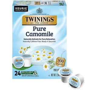 Twinings Chamomile Herbal Tea K-Cup Pods 24/Box (F08761) 2798329 - Picture 1 of 6