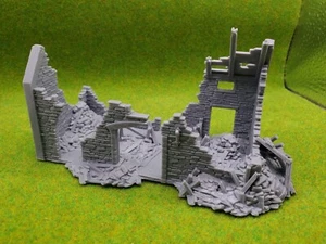 HO scale destroyed Cattleshed 1:87 scale 3D print Grimdale Destroyed Barn - Picture 1 of 5