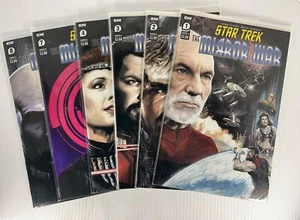 Star Trek The Mirror War #1-4, 7, 8 J.K. Woodward Covers IDW Publishing 2021 NM - Picture 1 of 8