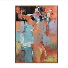 High Quality 100%Handmade Abstract Oil painting Girl on canvas wall Home Decor