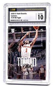 2020-21 Panini Chronicles Obi Toppin #159 Rookie Knicks - Pacers CSG 10 Gem Mint - Picture 1 of 3