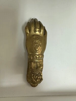 Vintage Solid Brass Door Knocker - image 1 of 4