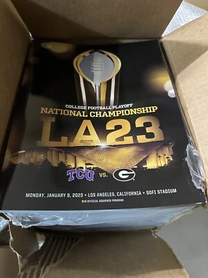 2023 College Football NATIONAL CHAMPIONSHIP gameday Program- Limited - Free Ship - Image 1 of 4