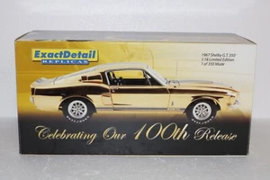 Exact Detail 1:18 1967 Shelby G.T. 350 WCC704 100th Release 1 of 350!! Rare - Picture 1 of 11