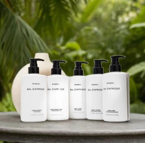 Byredo Bal D'afrique shampoo e balsamo e lavaggio corpo e lozione corpo e lavaggio mani - Foto 1 di 7