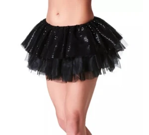 Spirit Halloween Black Tutu Preowned With Package One Size Fits Most V-011 - Picture 1 of 6