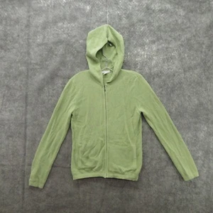 Charter Club Womens Sweater Small Hoodie Full Zipper Long Sleeve Cotton Blend - Picture 1 of 11