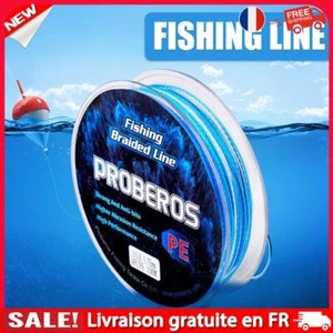 fr 100m 4 ligne de pêche tressée lisse PE carpe ligne de poisson cordon Pesca (1 - Photo 1/7