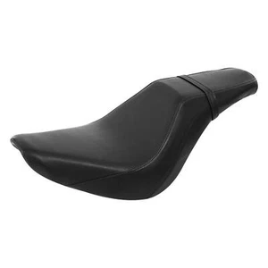 Asiento de pasajero de conductor negro apto para Harley Heritage Softail 2018-2024 - Imagen 1 de 6