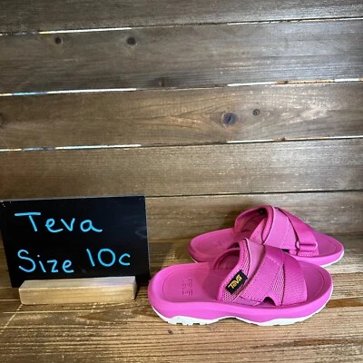 New NIB Little Kids Teva Hurricane Verge Purple Outdoor Slides Sandals Size 10 C - Image 1 of 4
