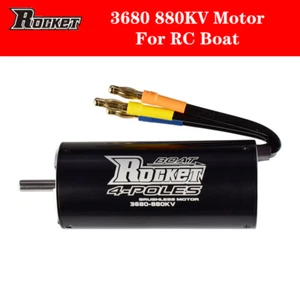 Rocket 3680 Brushless Motor 880KV für spartanische RC-Boote des Katamarans M41 - Picture 1 of 12