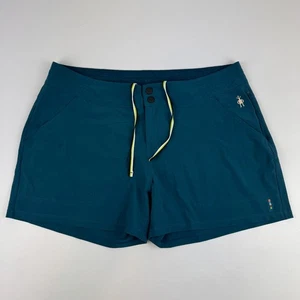 Smartwool Damen Größe L Wandershorts Merinowolle Sport Run 4" blau - Bild 1 von 7