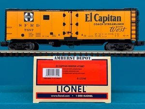 6-17744 Lionel Santa Fe Frigorífico Escala O ATSF Nuevo - Imagen 1 de 1