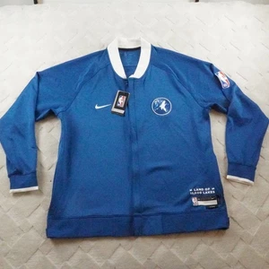 Nike Dri-Fit Minnesota Timberwolves Herren 2XLT City Edition Showtime Jacke Blau - Bild 1 von 13