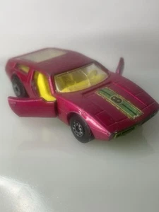 Vintage. Loose Matchbox Superfast MASERATI Bora No. 32 1972 Lesney England - Picture 1 of 11