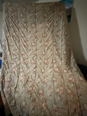 VTG Ralph Lauren Sage Green CHARLOTTE Floral Cottage Roses FULL/QUEEN Comforter - Image 1 of 4