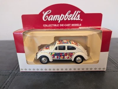 Lledo Campbell's pop art 1952 Volkswagen Beetle VW bug soup cans Andy Warhol Box - Image 1 of 4