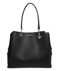 Emporio Armani handbags women Y3D158YFN6E81386 Black medium unlined 2-piece set - Picture 1 of 3