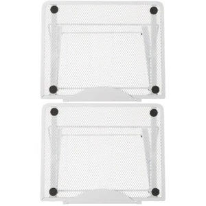 Set of 2 Laptopständer Desktop-Tablet-Ständer Verstellbarer Laptophalter - Photo 1/12