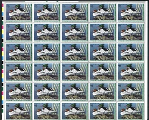 UNITED STATES FEDERAL DUCK FOR 1994 SC# RW61 MNH FULL SHEET 30 SELLING AT FACE - Bild 1 von 1