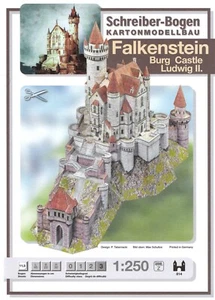 Kit Maquette Carte - Château Falkenstein du Roi Louis II - Photo 1 sur 9