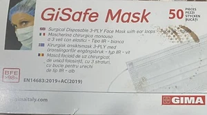 100 MASCHERINE CHIRURGICHE MONOUSO FILTRANTI IN TNT 3 STRATI ALTA PROTEZIONE - Foto 1 di 1