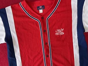 XL Vintage USA Made No Limit Solder Gear Button Up Baseball Style Shirt