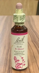 1x Flower Essence Elm 20 ML By Bach Flower Remedies Exp 4/2027 - Picture 1 of 5