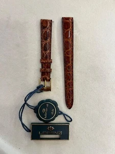 Lorenz Original Genuine Crocodile Brown Strap 12mm No.s. buckle 9mm - Picture 1 of 12