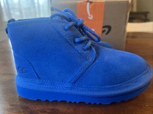 UGG Australia Big Kids Neumel II Boot  Brand New Style 1017320K - BLUE SIZE 1 - Picture 1 of 6