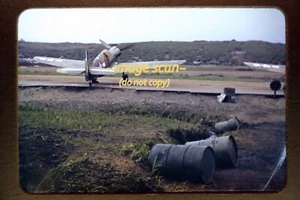 WWII USAAF P-40 Warhawk Flugzeug Aleuten 1943, Kodachrome Dia s20a - Bild 1 von 2