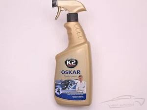 Limpiador de plástico ORIGINAL K2 cuero sintético goma cuidado del coche universal 770 ml - Imagen 1 de 2
