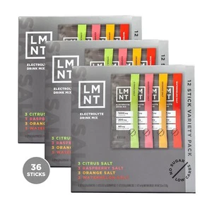 Zero Sugar Electrolytes - Variety Pack Bundle | Drink Mix | 36-Count - Picture 1 of 9