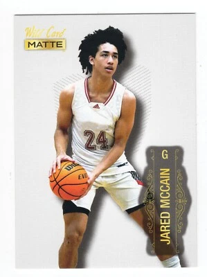2022-23 Wild Card Matte Jared McCain #MB-79 Duke Blue Devils - Image 1 of 2