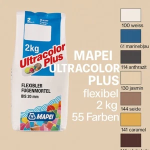 MAPEI ULTRACOLOR PLUS Fugenmörtel 2kg – flexibel, 55 Farben - Bild 1 von 21