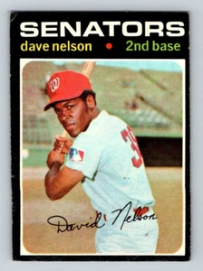 1971 Topps #241 Dave Nelson - GOOD - Picture 1 of 2