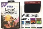 Lord Of the Sword Sega Master System Tested Working Clean